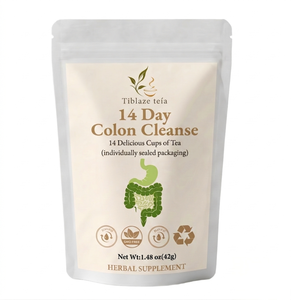 14 Day Colon Cleanse - Natural Detox Plan (14 Bags) | Tiblaze teía