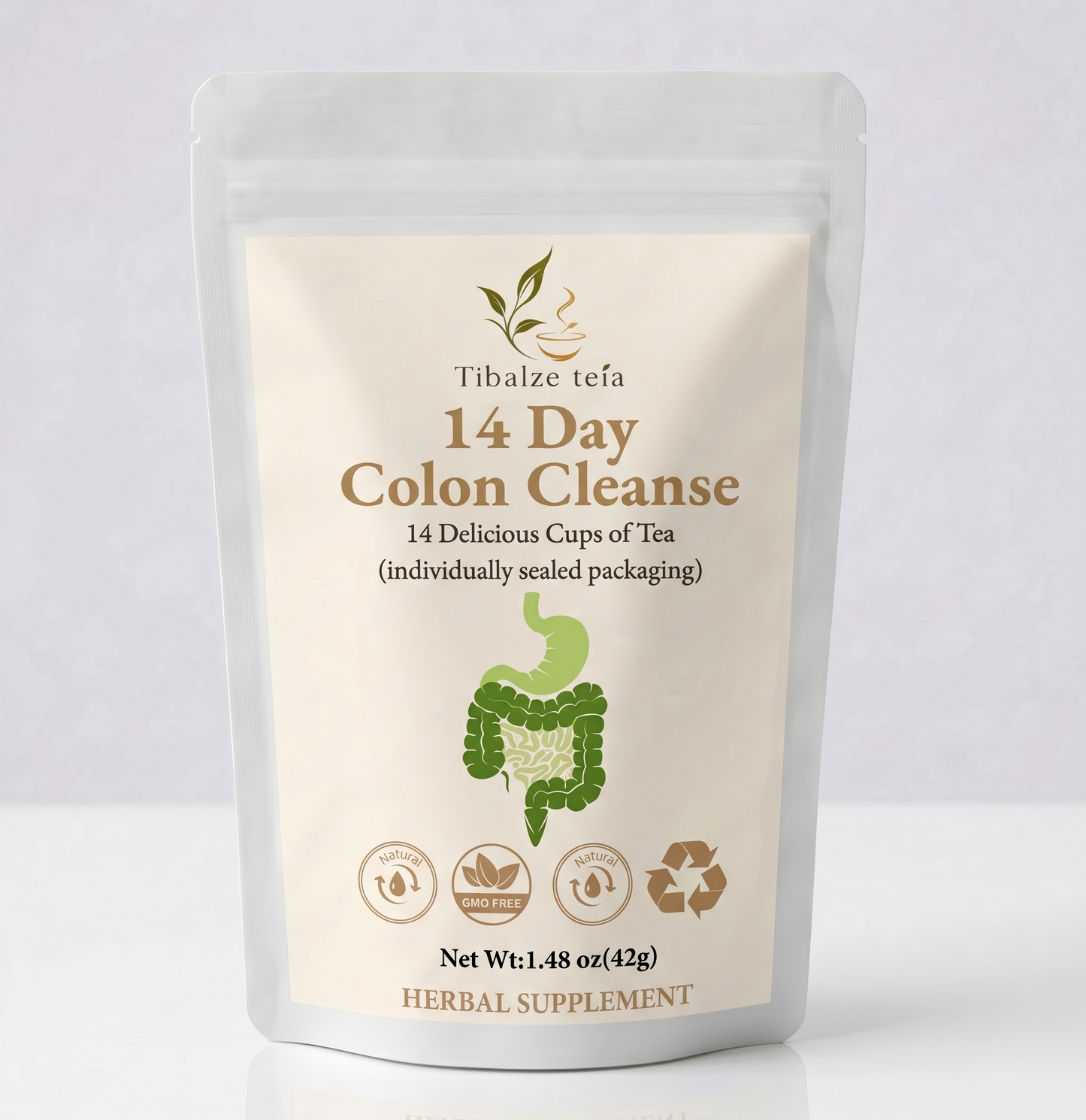 Natural 14 Day Colon Cleanse Detox Tea