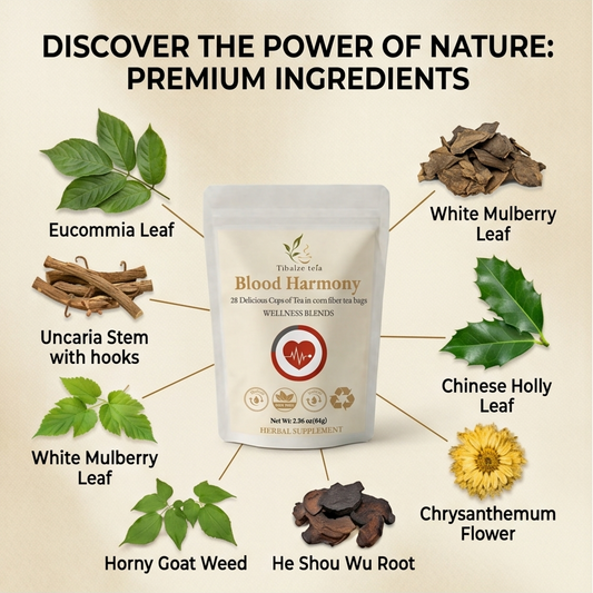 White mulberry leaf chrysanthemum flower and premium traditional herbs mix