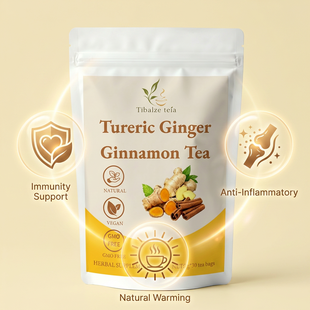 Turmeric tea herbal supplement benefits for immune defense and digestion