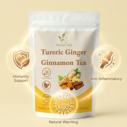 Turmeric tea herbal supplement benefits for immune defense and digestion