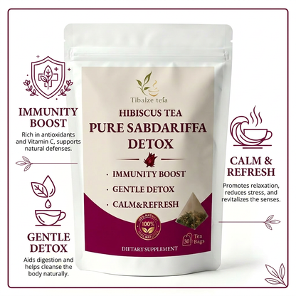 Vibrant hibiscus tea herbal supplement benefits for daily health