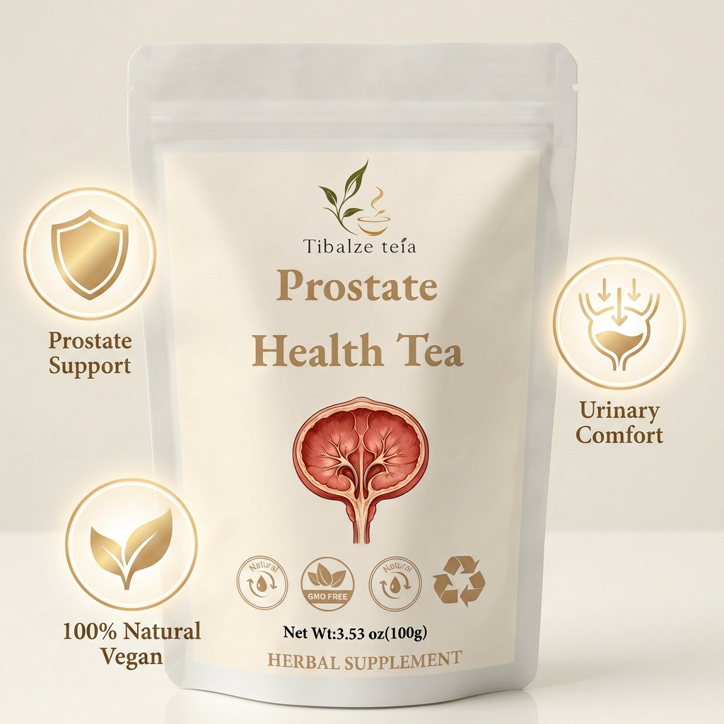 Natural Prostate Health Tea - 20 Day Urinary Comfort & Support Plan (20 Bags) | Tiblaze teía