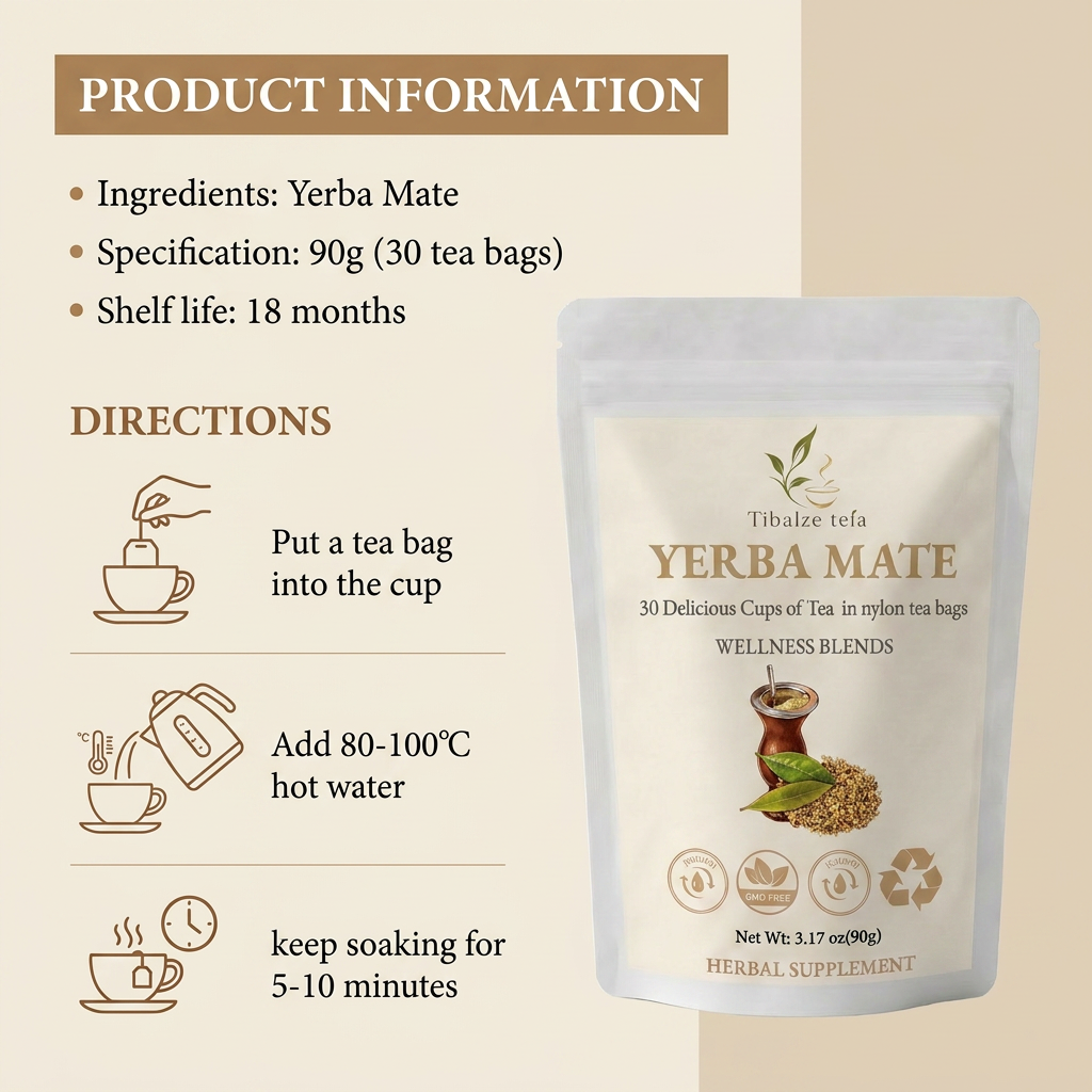 Organic Yerba Mate Tea Nutrition Facts