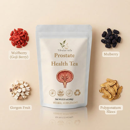 Natural Prostate Health Tea - 20 Day Urinary Comfort & Support Plan (20 Bags) | Tiblaze teía