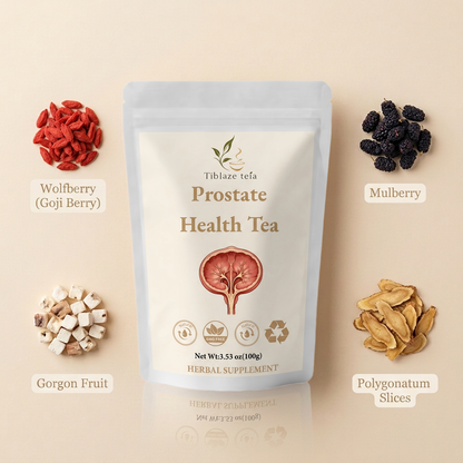 Natural Prostate Health Tea - 20 Day Urinary Comfort & Support Plan (20 Bags) | Tiblaze teía