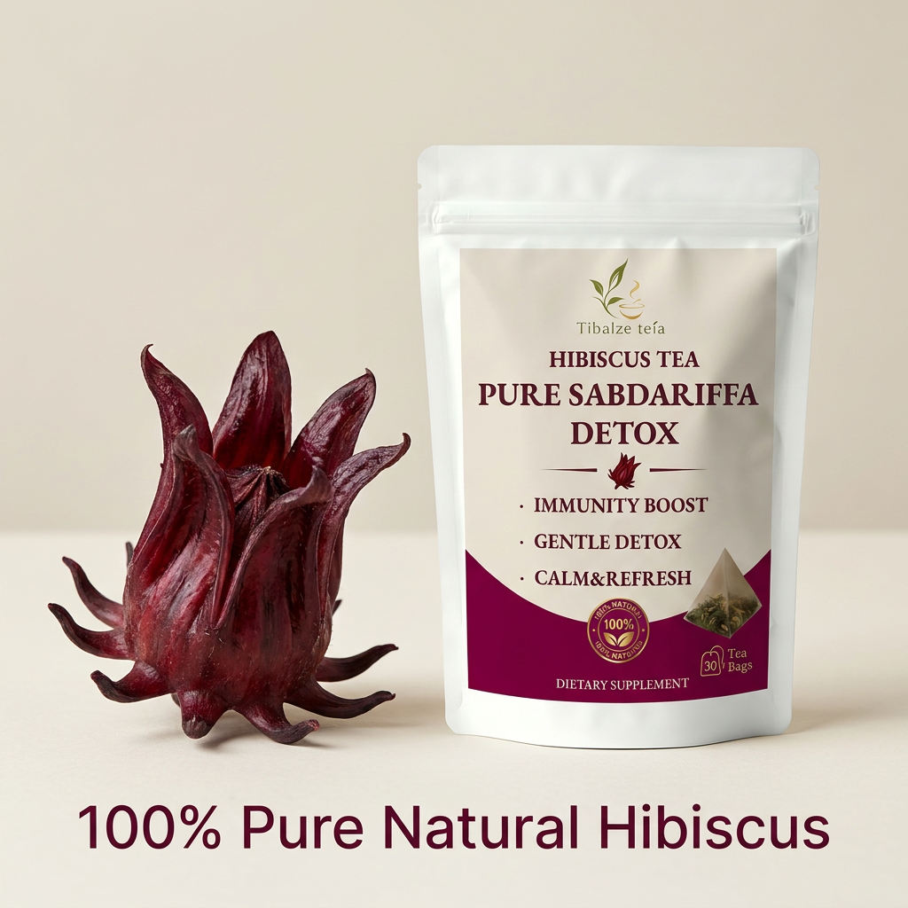 Pure dried whole flowers and botanicals selection