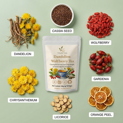 Chrysanthemum wolfberry licorice and premium botanicals mix