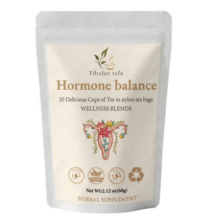 Premium Hormone Balance Tea - 20 Day Monthly Comfort & Equilibrium Plan (20 Bags) | Tiblaze teía