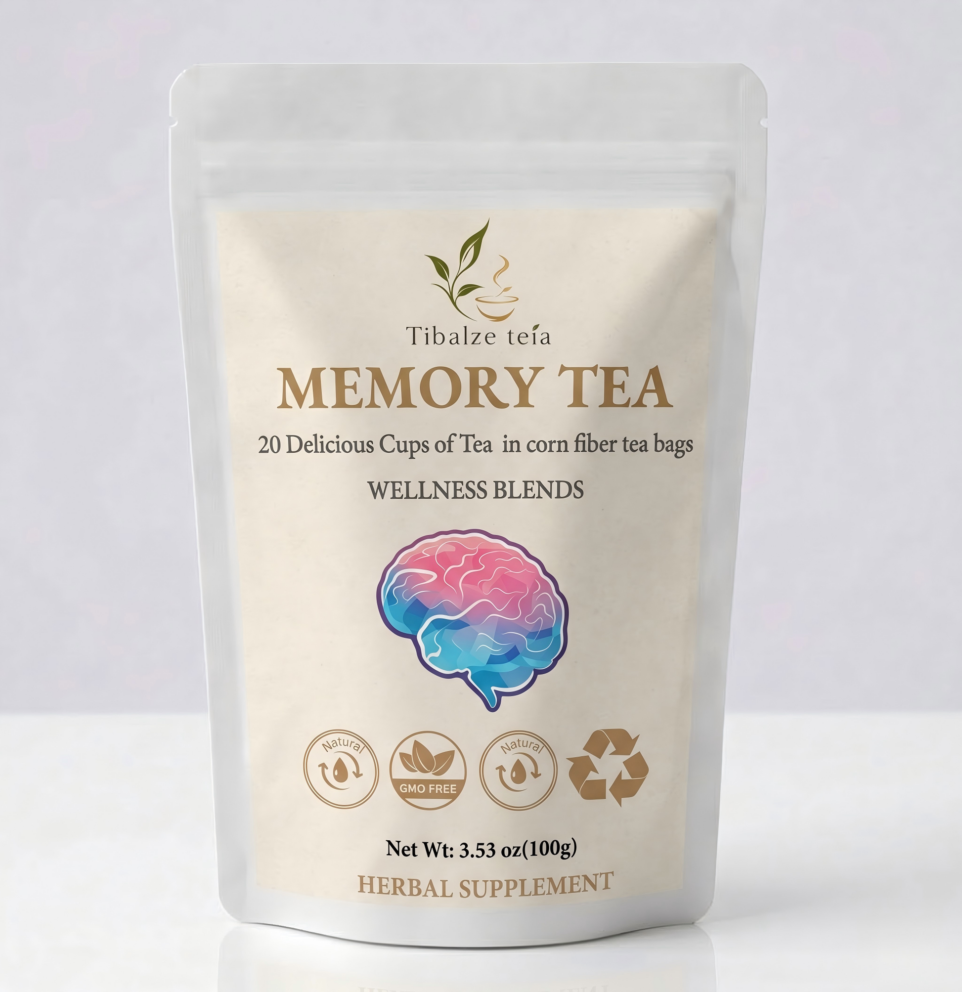 Natural Memory Focus Tea