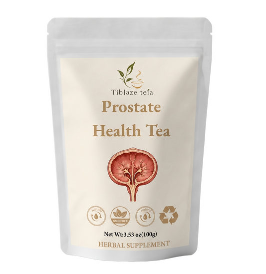 Natural Prostate Health Tea - 20 Day Urinary Comfort & Support Plan (20 Bags) | Tiblaze teía